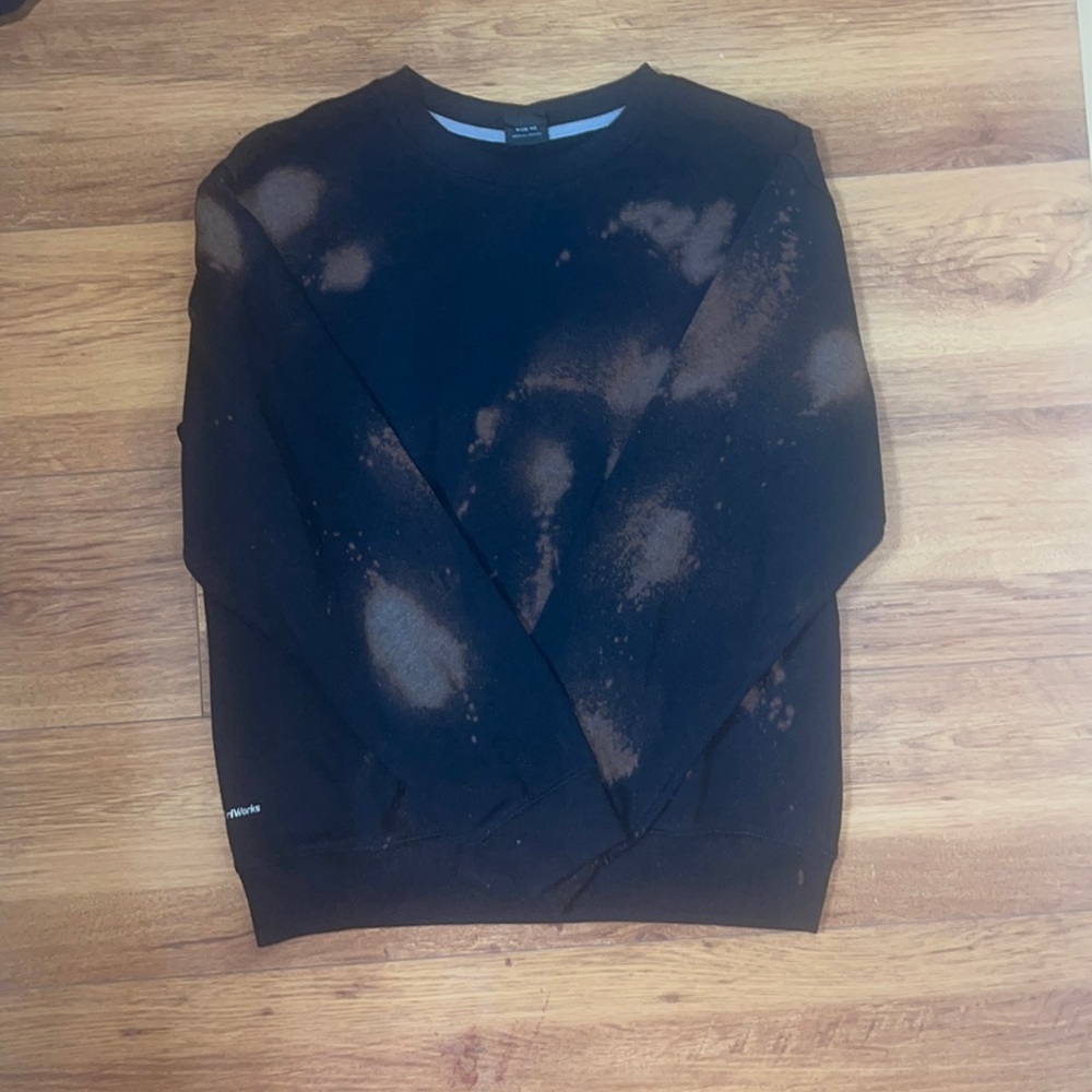Bleached Splash Sweater